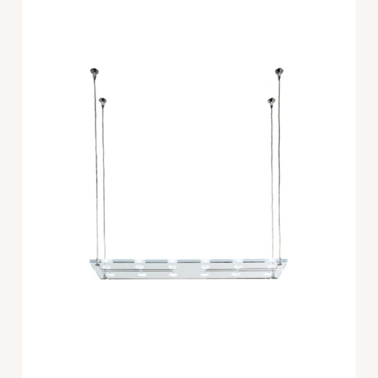 Fabbian Sospesa White Glass Ceiling Lamp - image-7