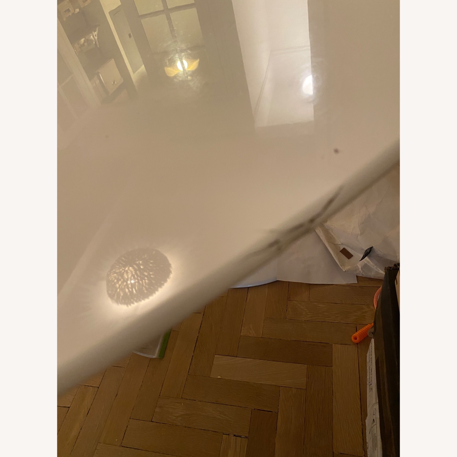 Modway Lippa White Dining Table - image-3