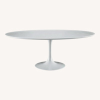 Modway Lippa White Dining Table