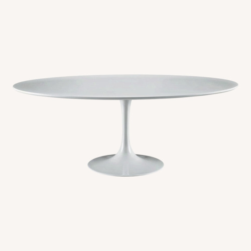 Used Modway Lippa White Dining Table for sale on AptDeco