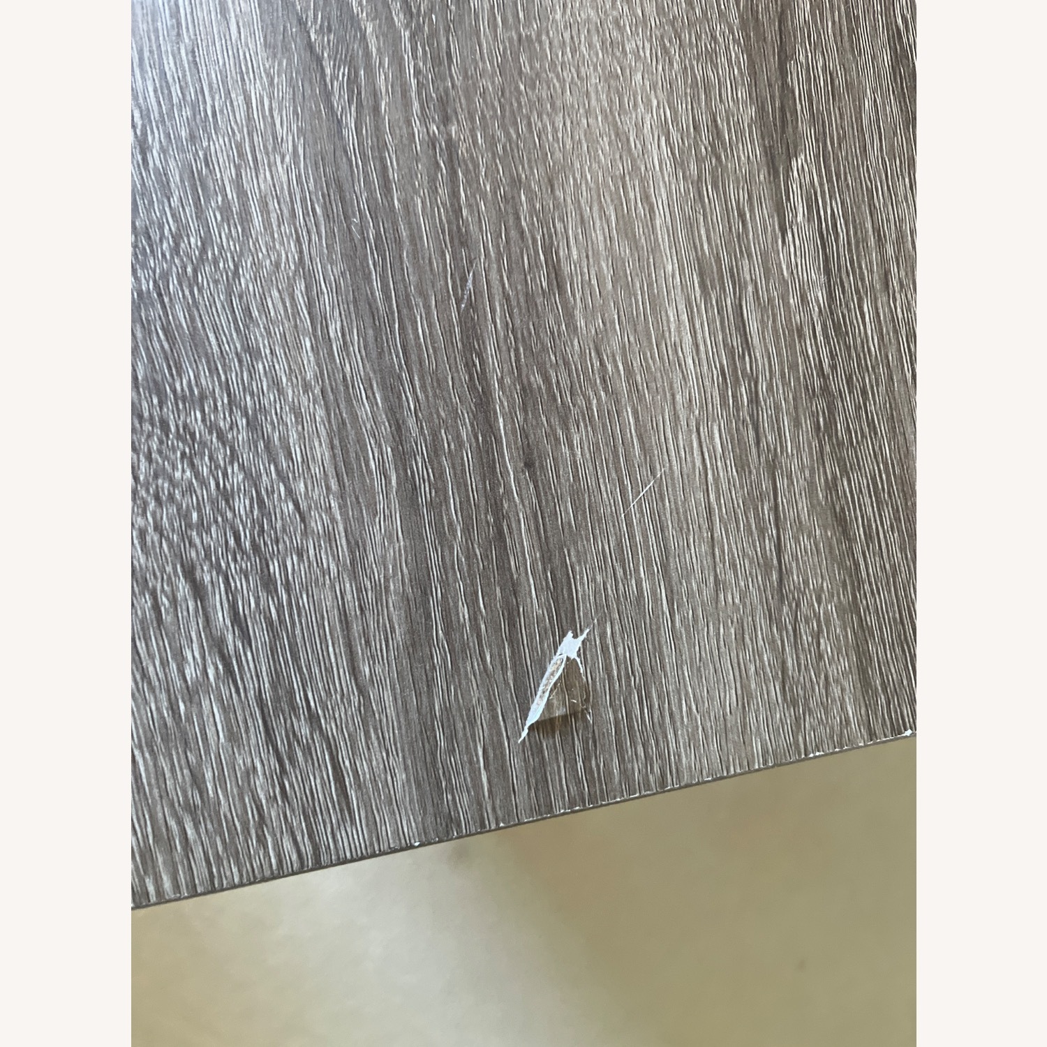 Light Brown Wood Desk - image-3