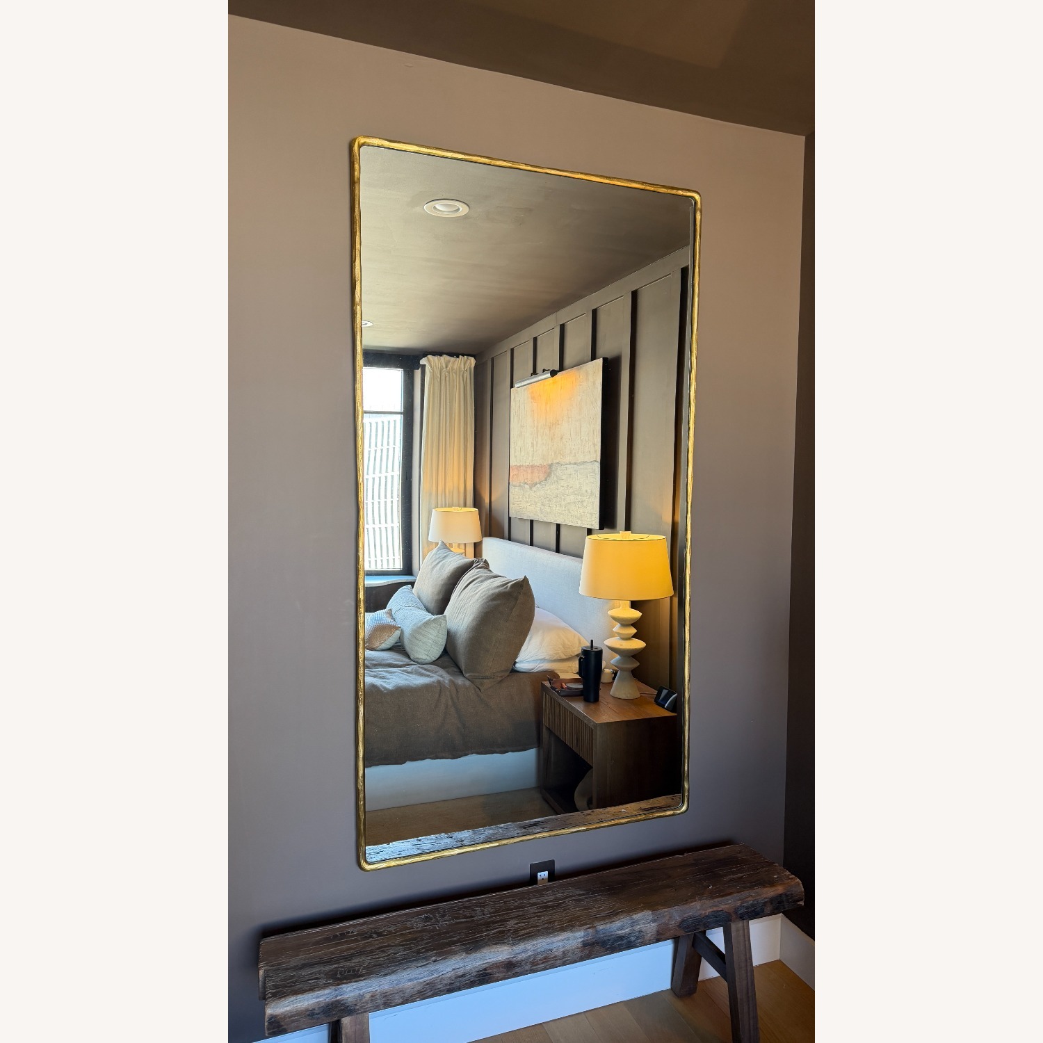 Restoration Hardware Thaddeus Mirror (42x78") - image-4