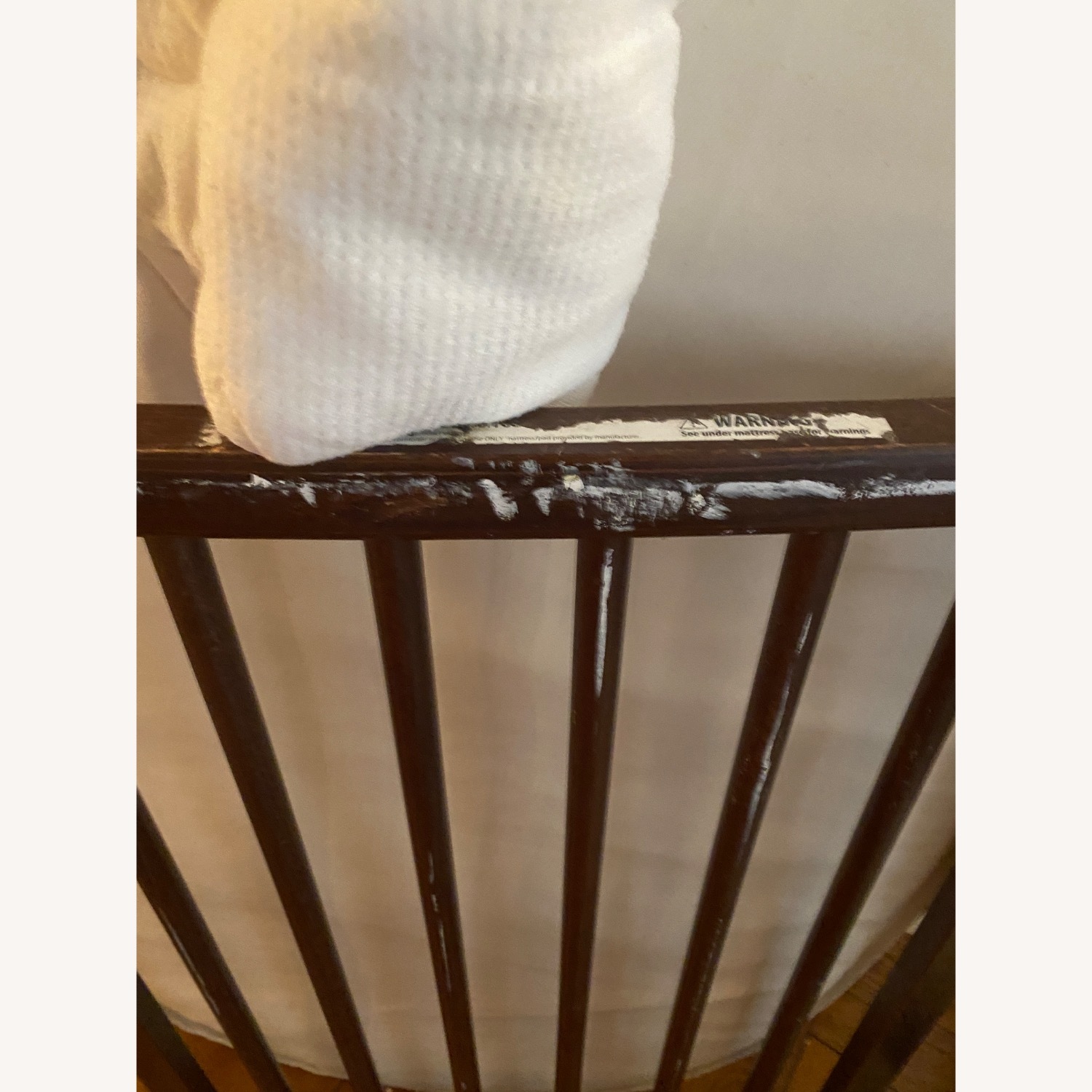 Stokke Sleepi Dark Brown Wood Crib w/Accessories - image-3