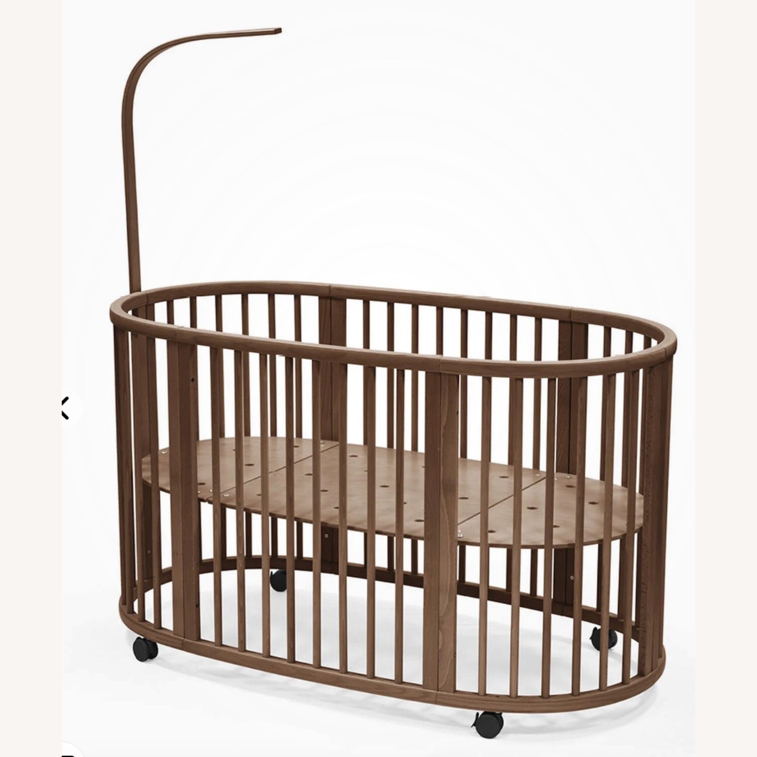 Stokke Sleepi Dark Brown Wood Crib w/Accessories - image-2