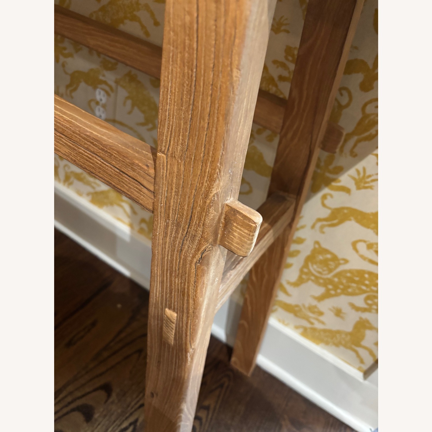 Reclaimed Natural Wood Side Table - image-5