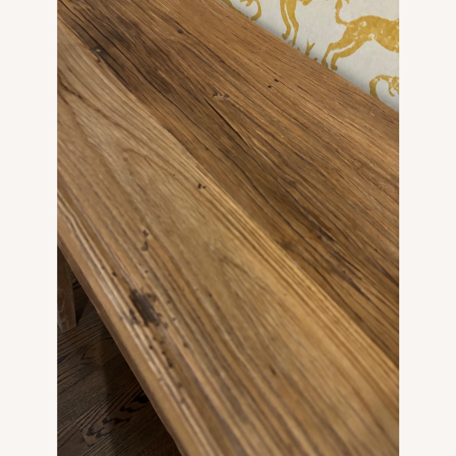 Reclaimed Natural Wood Side Table - image-4