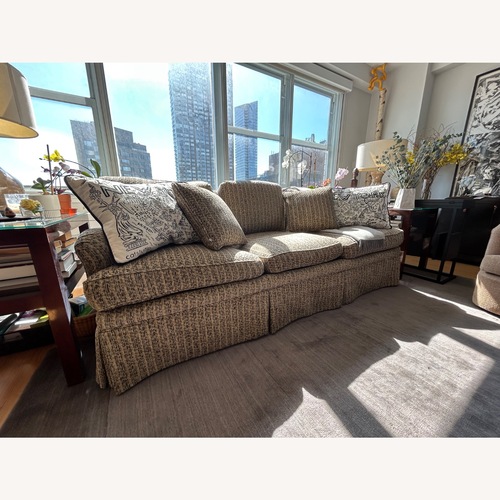 Used Custom Made Velvet 3-seater Sofa for sale on AptDeco