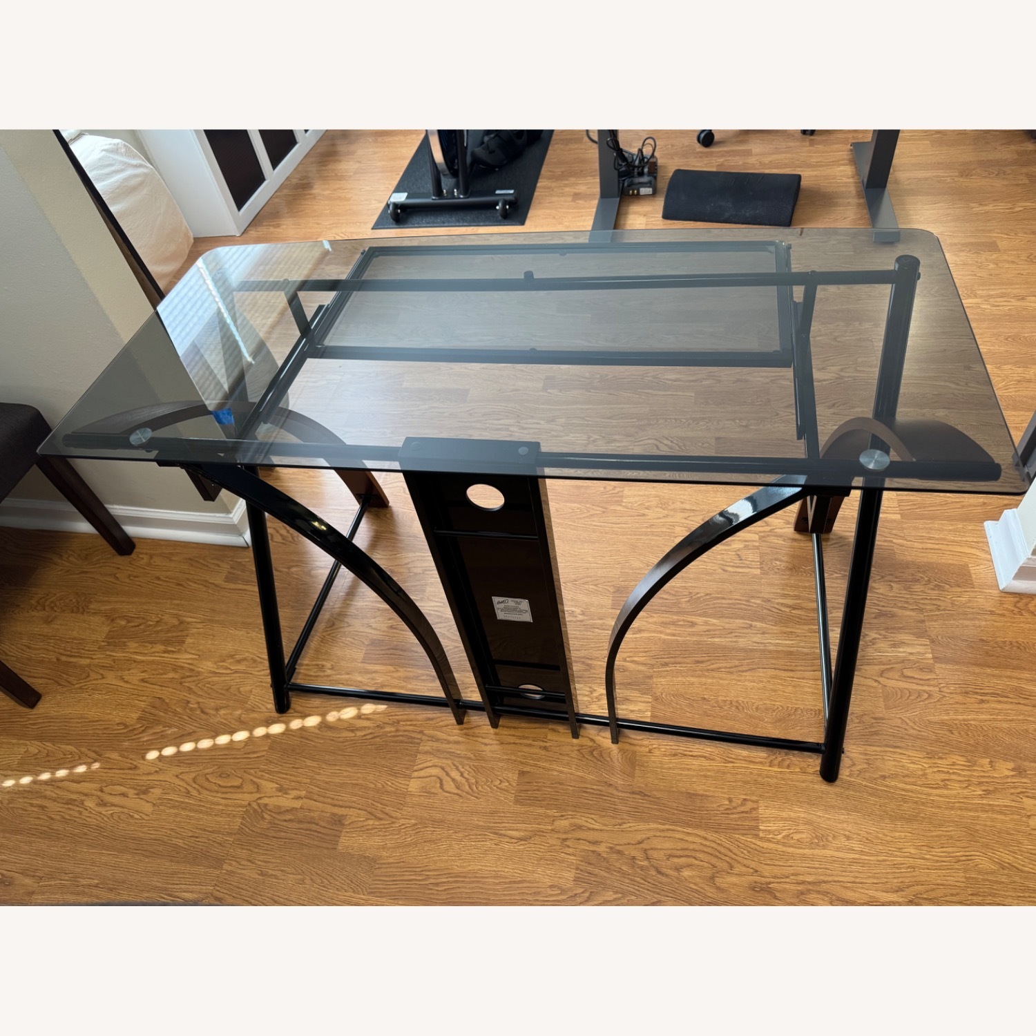 Bell'O Espresso/Black Computer DeskW KeyboardTray - image-4