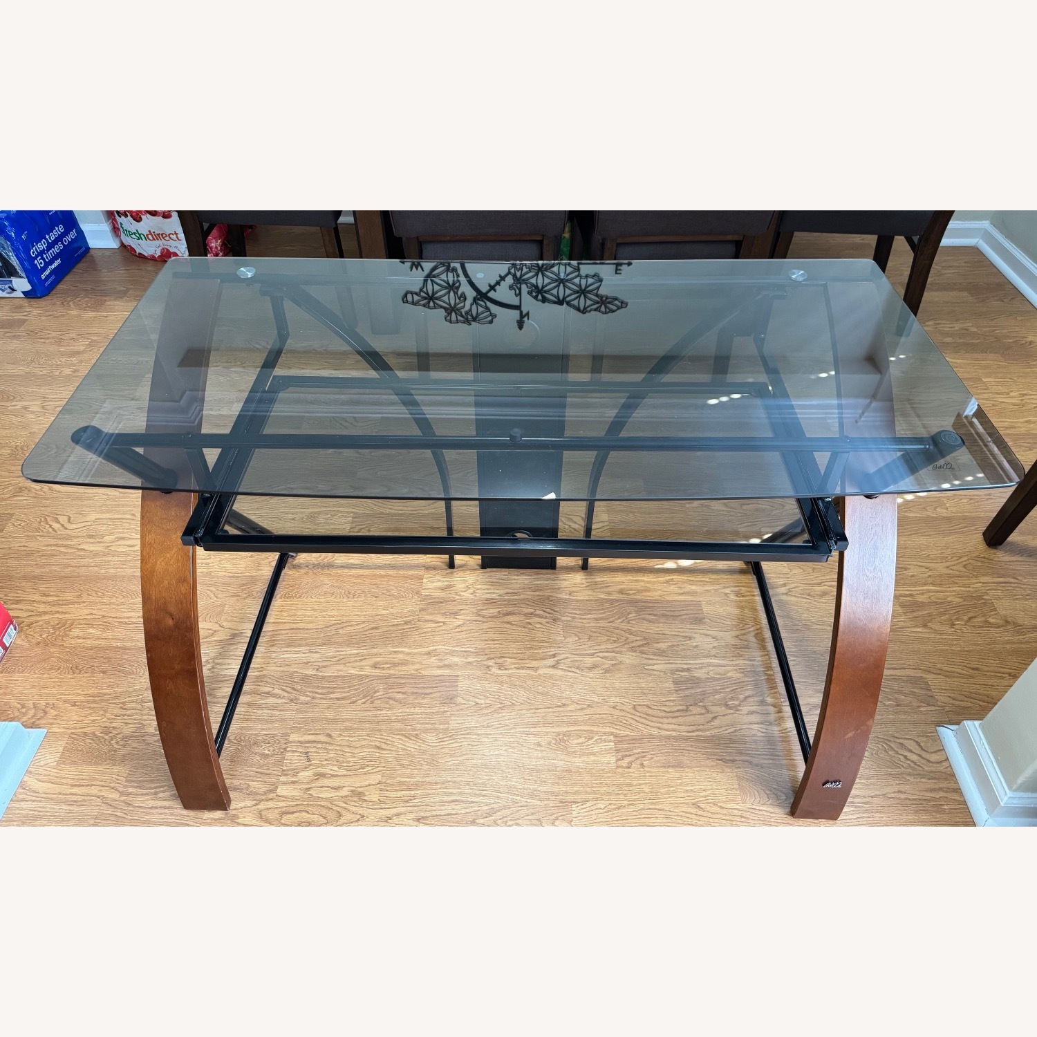 Bell'O Espresso/Black Computer DeskW KeyboardTray - image-1