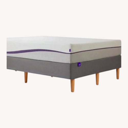 Used Purple Platform Bed Frame for sale on AptDeco