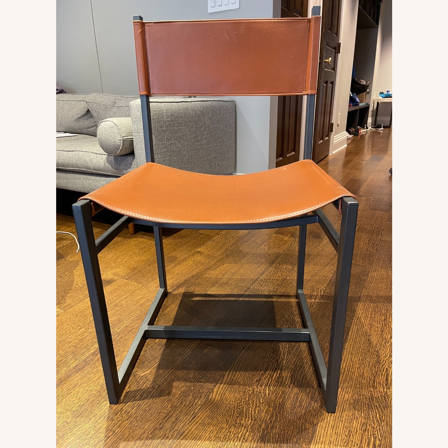 Williams Sonoma Navarro Leather Dining Chair - image-3