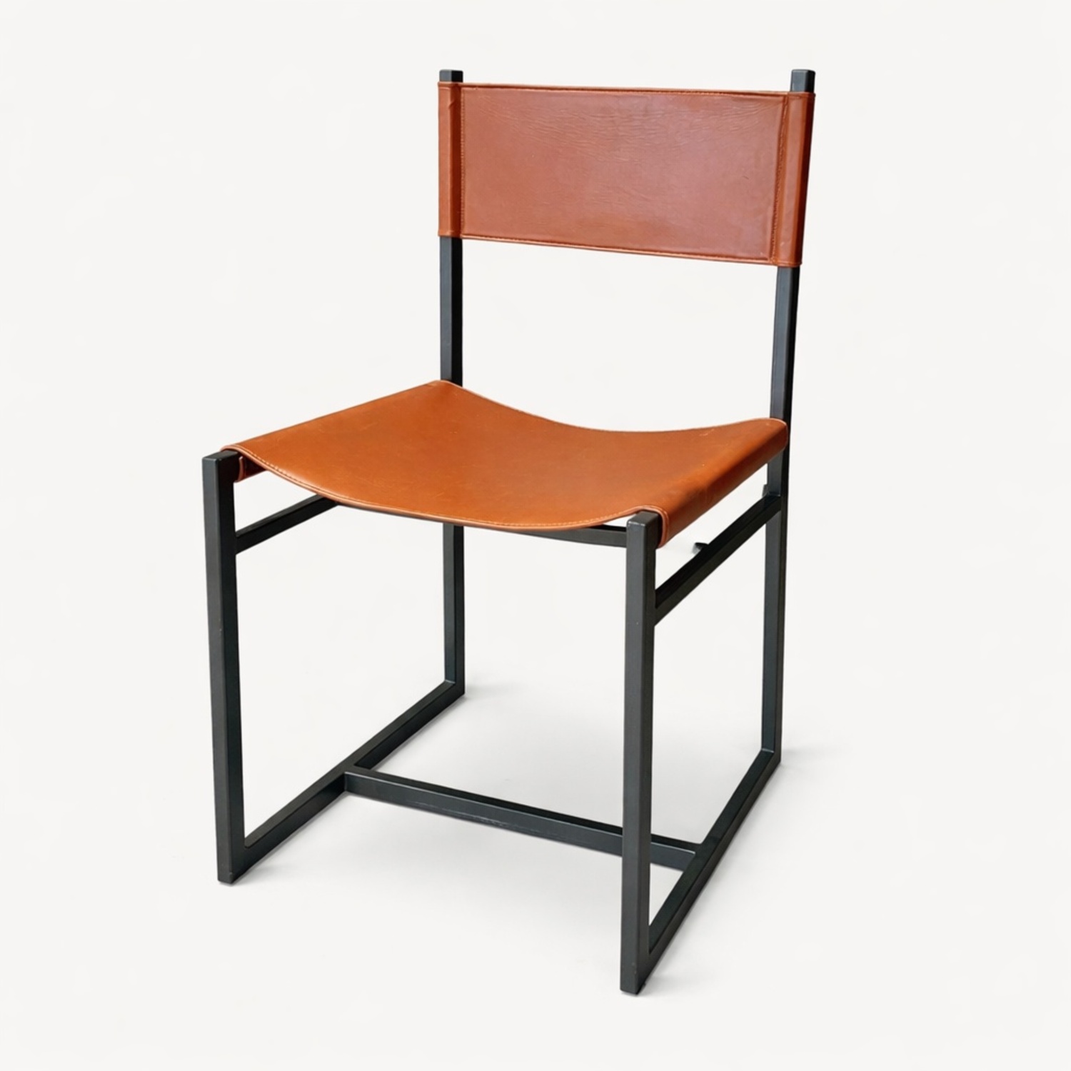 Williams Sonoma Navarro Leather Dining Chair - image-4