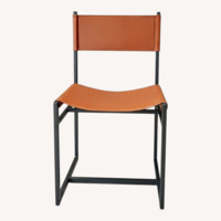Williams Sonoma Navarro Leather Dining Chair