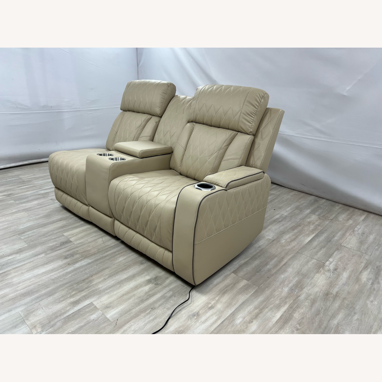 Latitude Run Power Leather Reclining Sofa - image-2