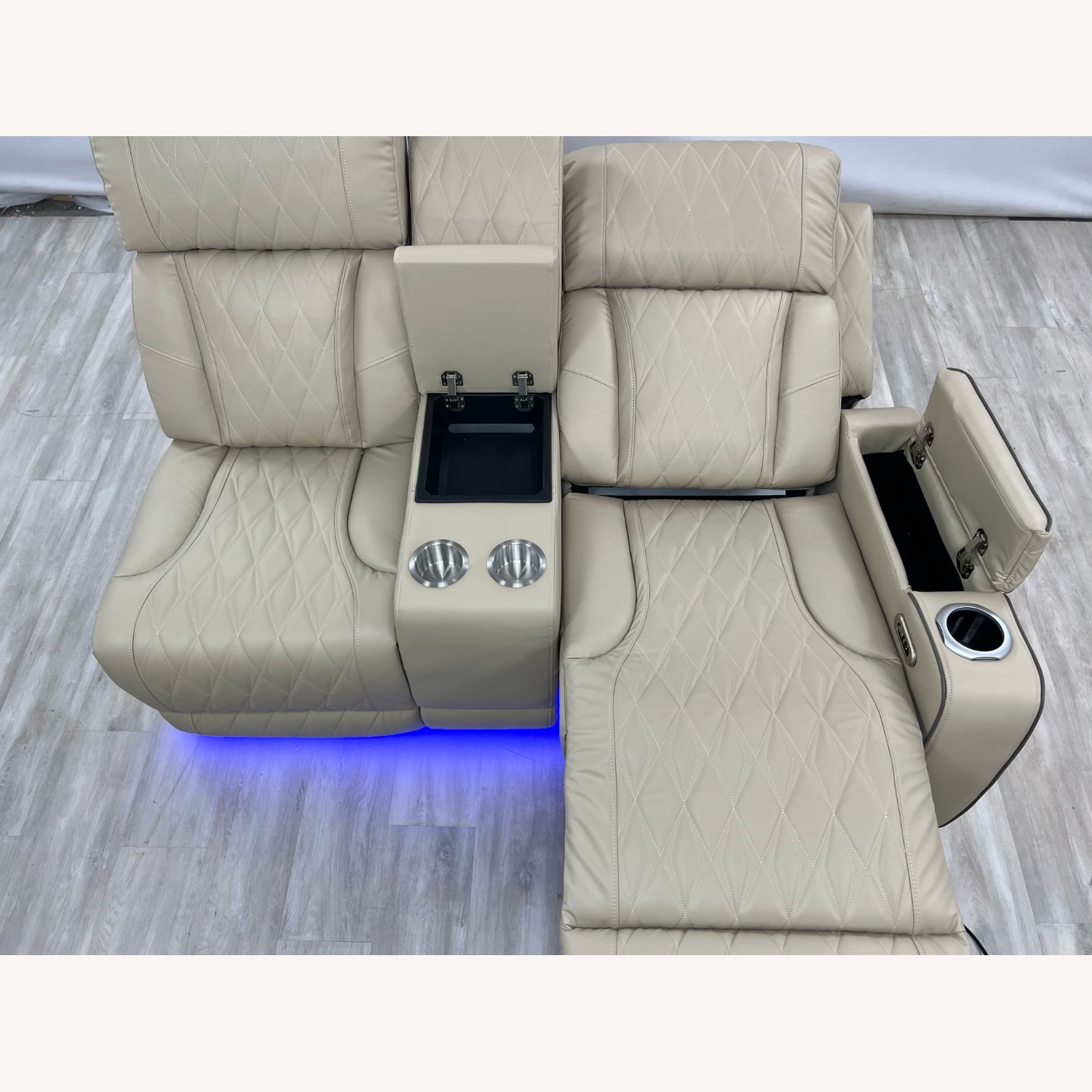 Latitude Run Power Leather Reclining Sofa - image-10