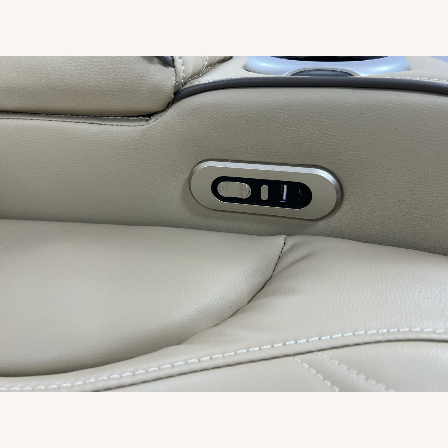 Latitude Run Power Leather Reclining Sofa - image-5