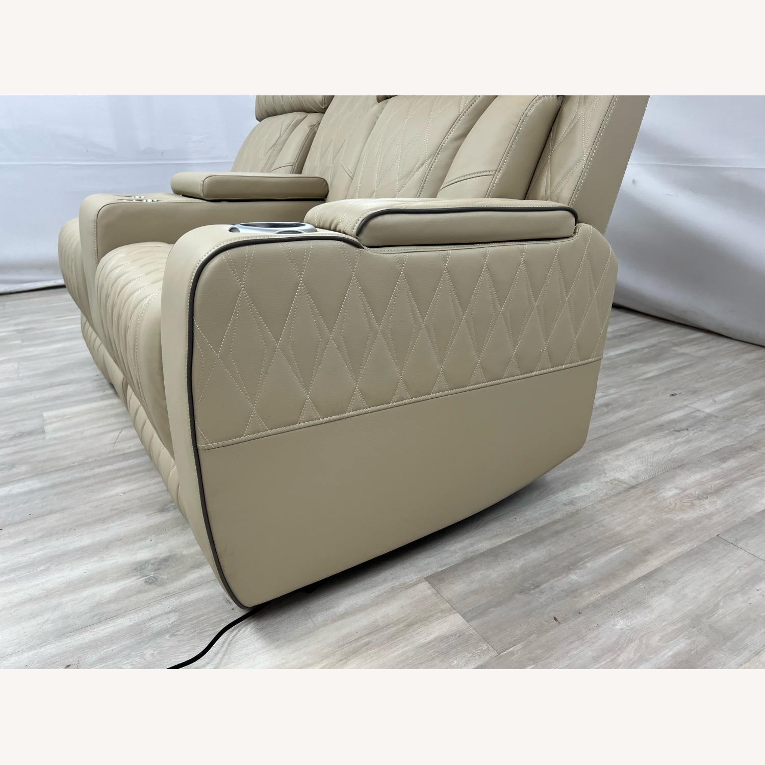Latitude Run Power Leather Reclining Sofa - image-6