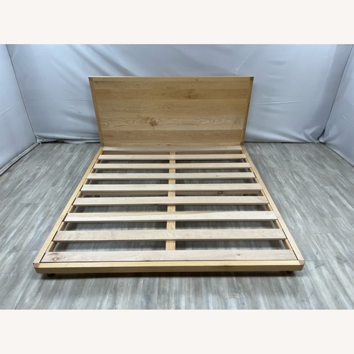 Used Avocado Green Mattress Malibu Platform King Bed for sale on AptDeco