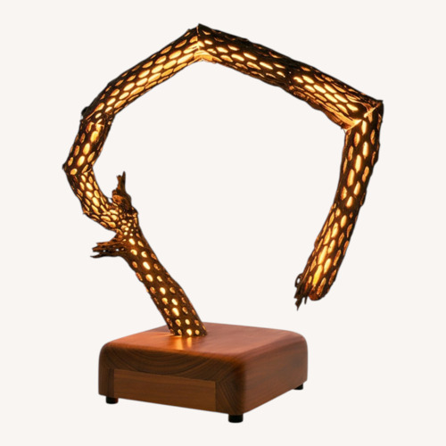 Used Handmade Cholla Lamp for sale on AptDeco