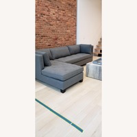 Williams Sonoma Wilshire Dark Gray 2 Piece Sectional