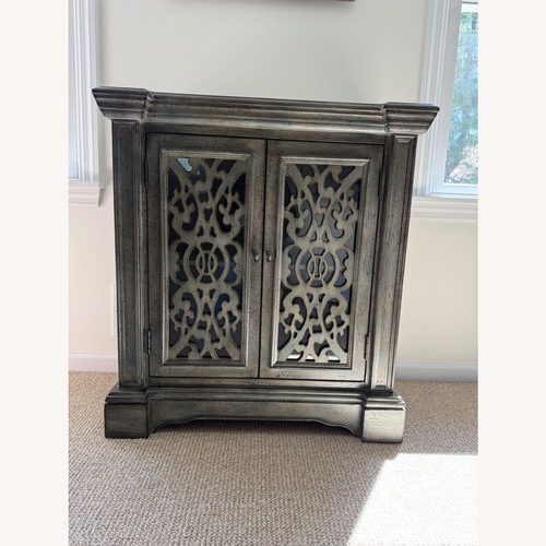 Used Raymour & Flanigan Green Sideboard for sale on AptDeco