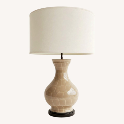 Used Natural Ceramic Table Lamps  for sale on AptDeco