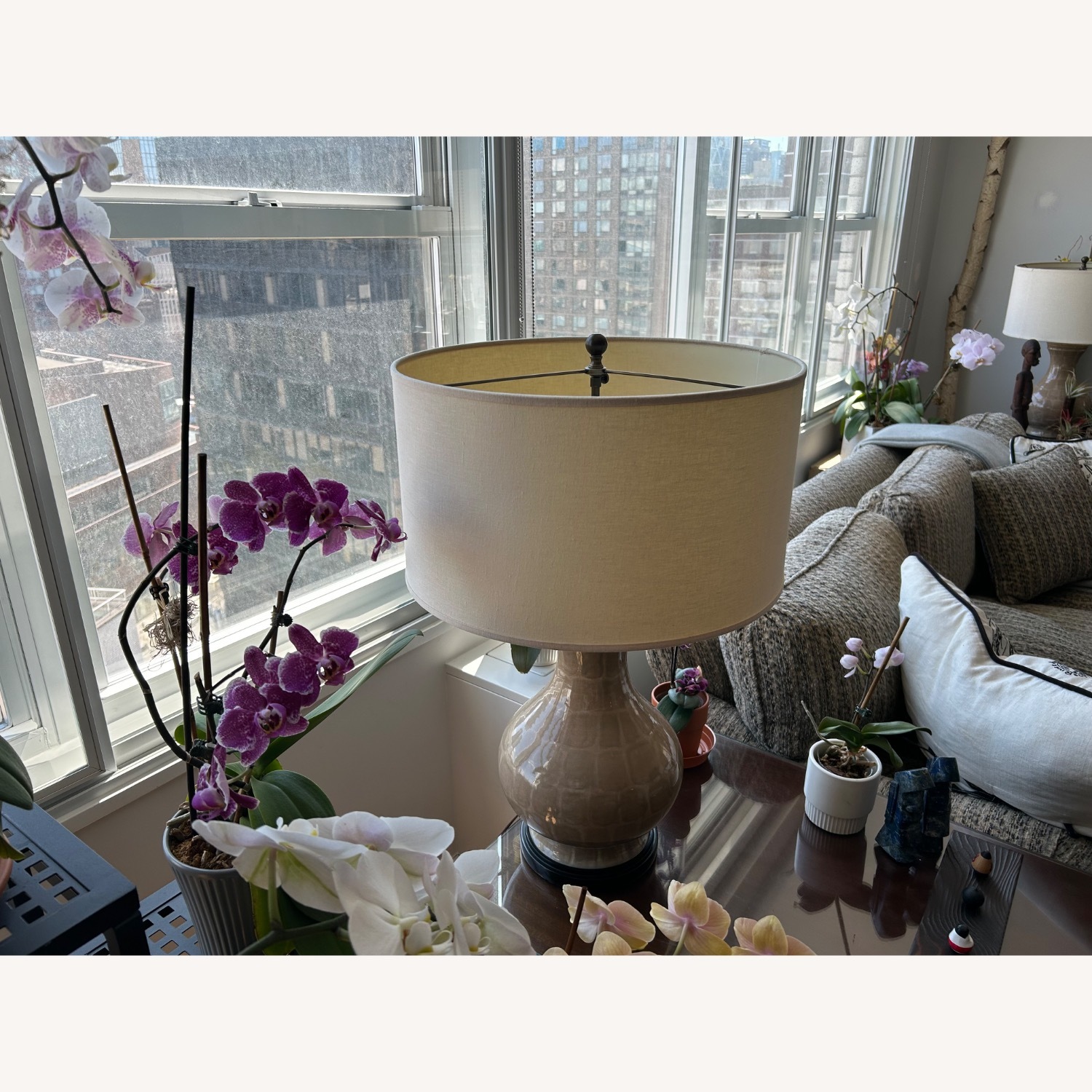 Natural Ceramic Table Lamps  - image-2