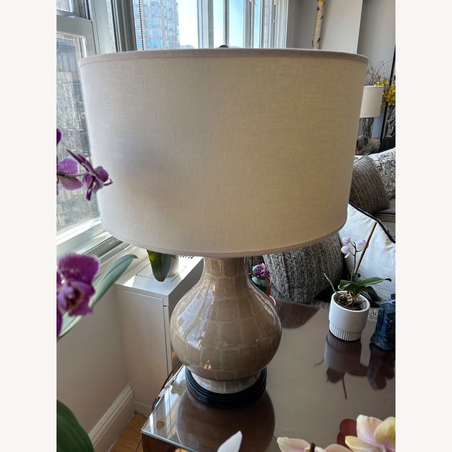 Natural Ceramic Table Lamps  - image-3