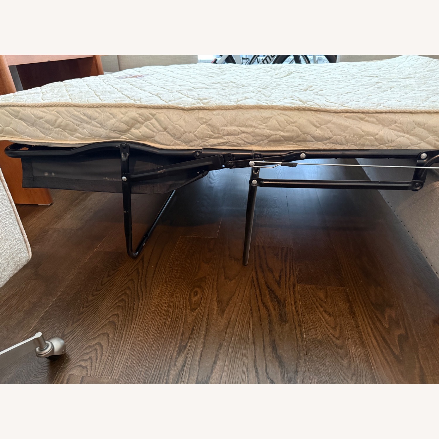 Bassett Carolina Natural Fabric Sleeper Sofa - image-2