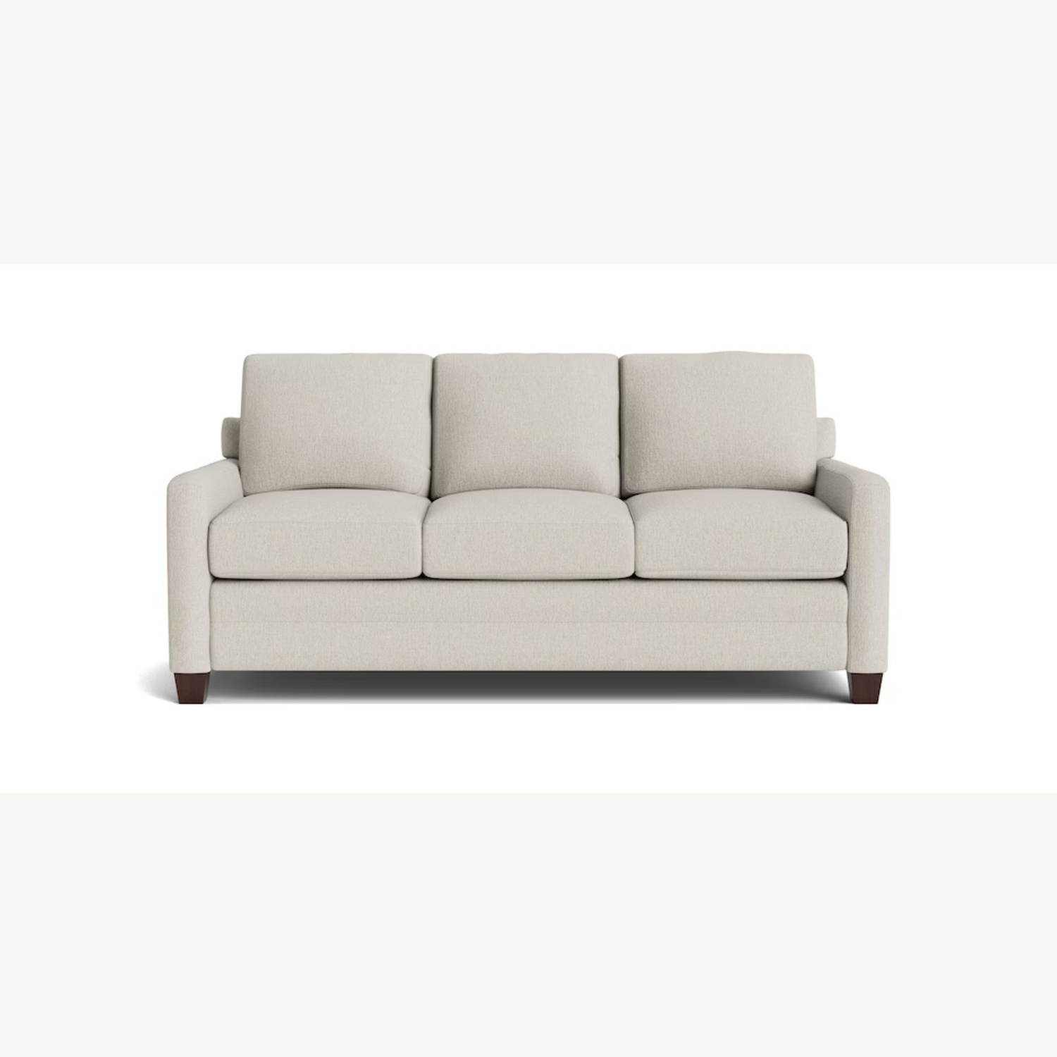 Bassett Carolina Natural Fabric Sleeper Sofa - image-7