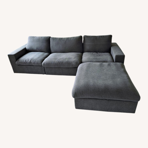 Used Light Gray 3+ Piece Sectional for sale on AptDeco