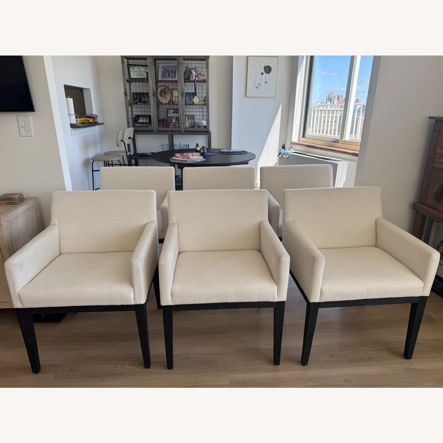 Restoration Hardware Morgan Dining Chairs - image-3