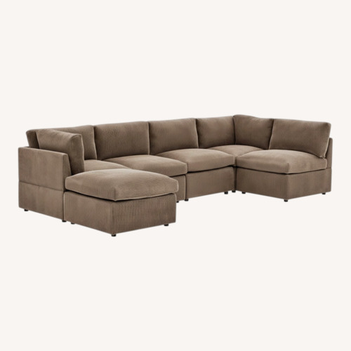 Used Wayfair 98" Wide Symmetrical Modular Corner Sectional for sale on AptDeco
