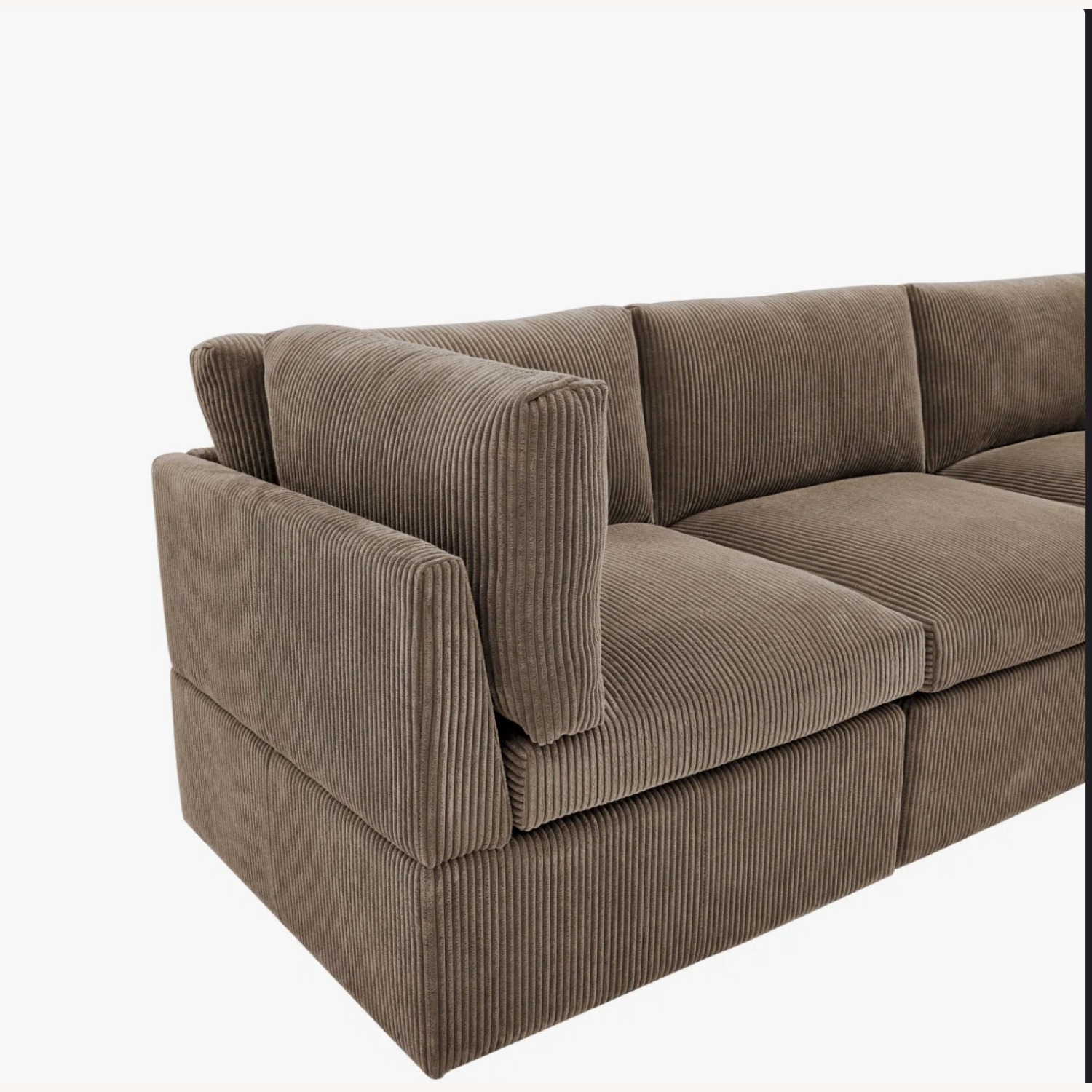 Wayfair 98" Wide Symmetrical Modular Corner Sectional - image-2