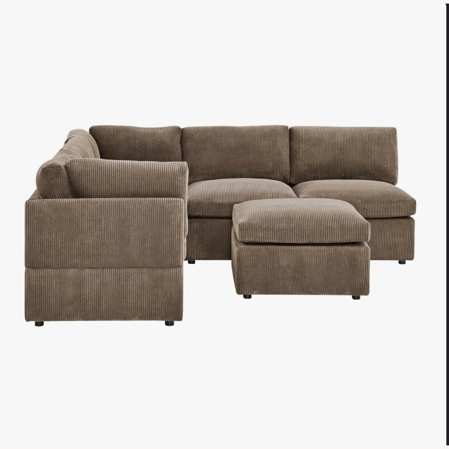 Wayfair 98" Wide Symmetrical Modular Corner Sectional - image-4