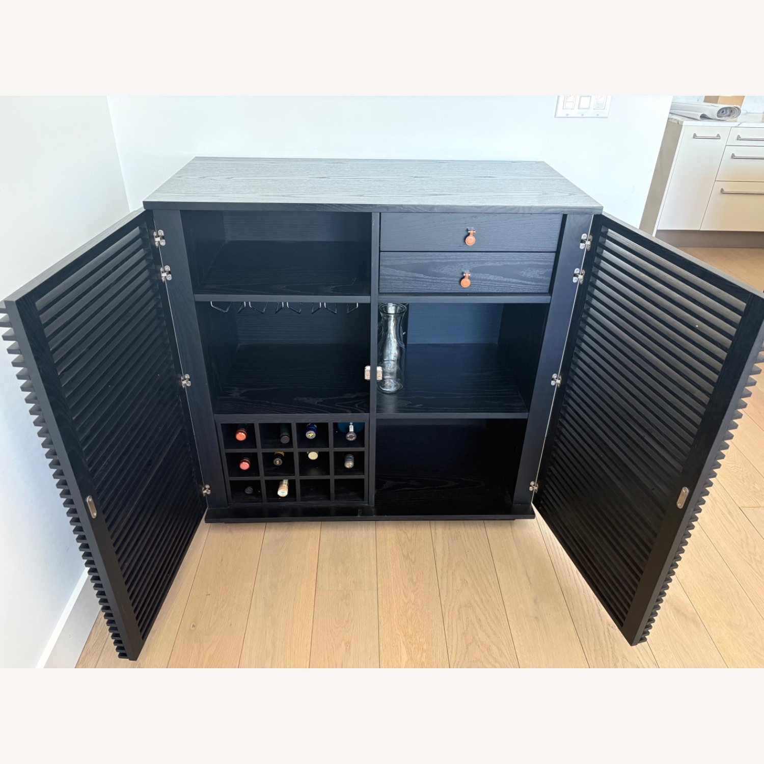 Design Within Reach Line Black Wood Sideboard - image-2