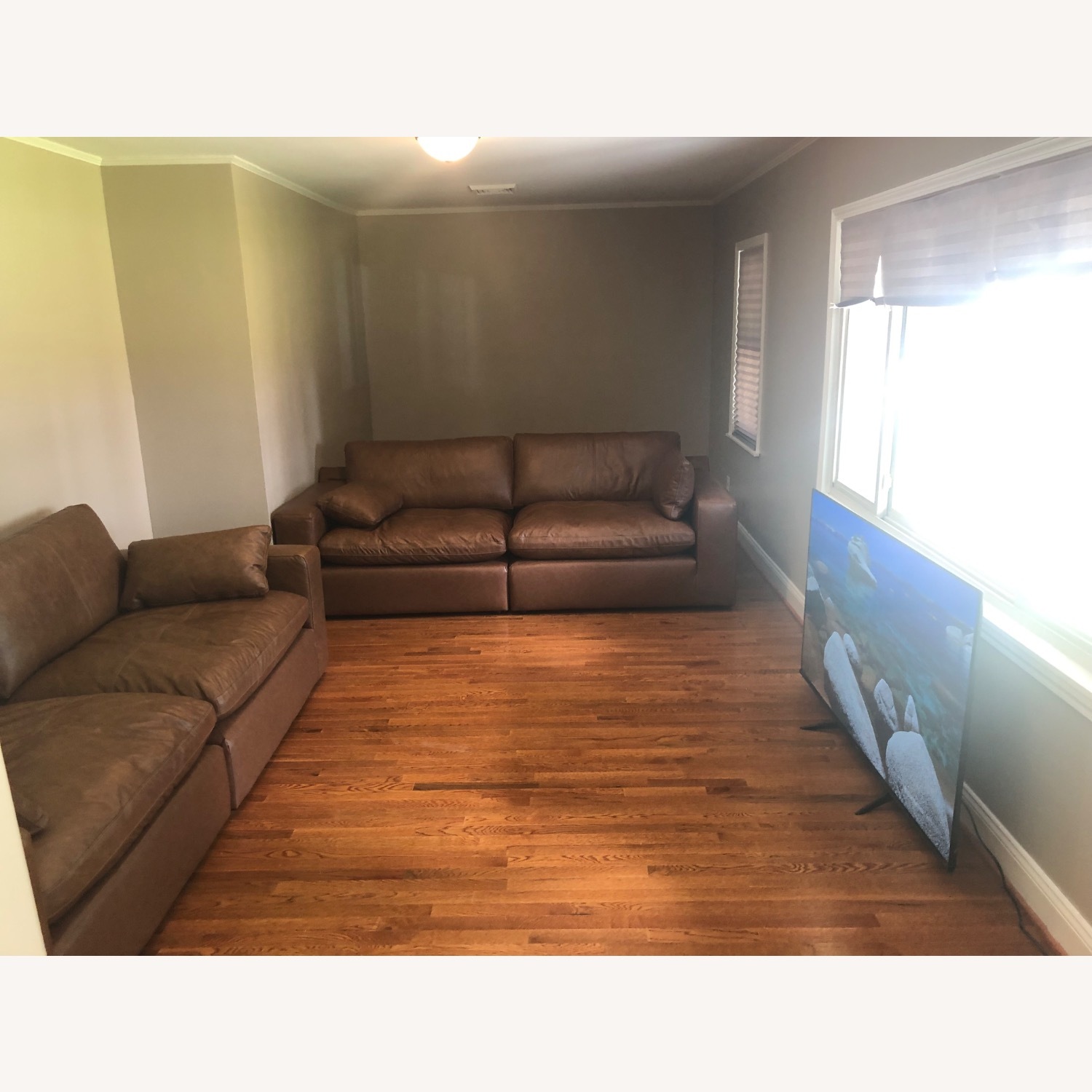 Ashley Furniture Emilia Leather 2 Piece Sectional - image-3