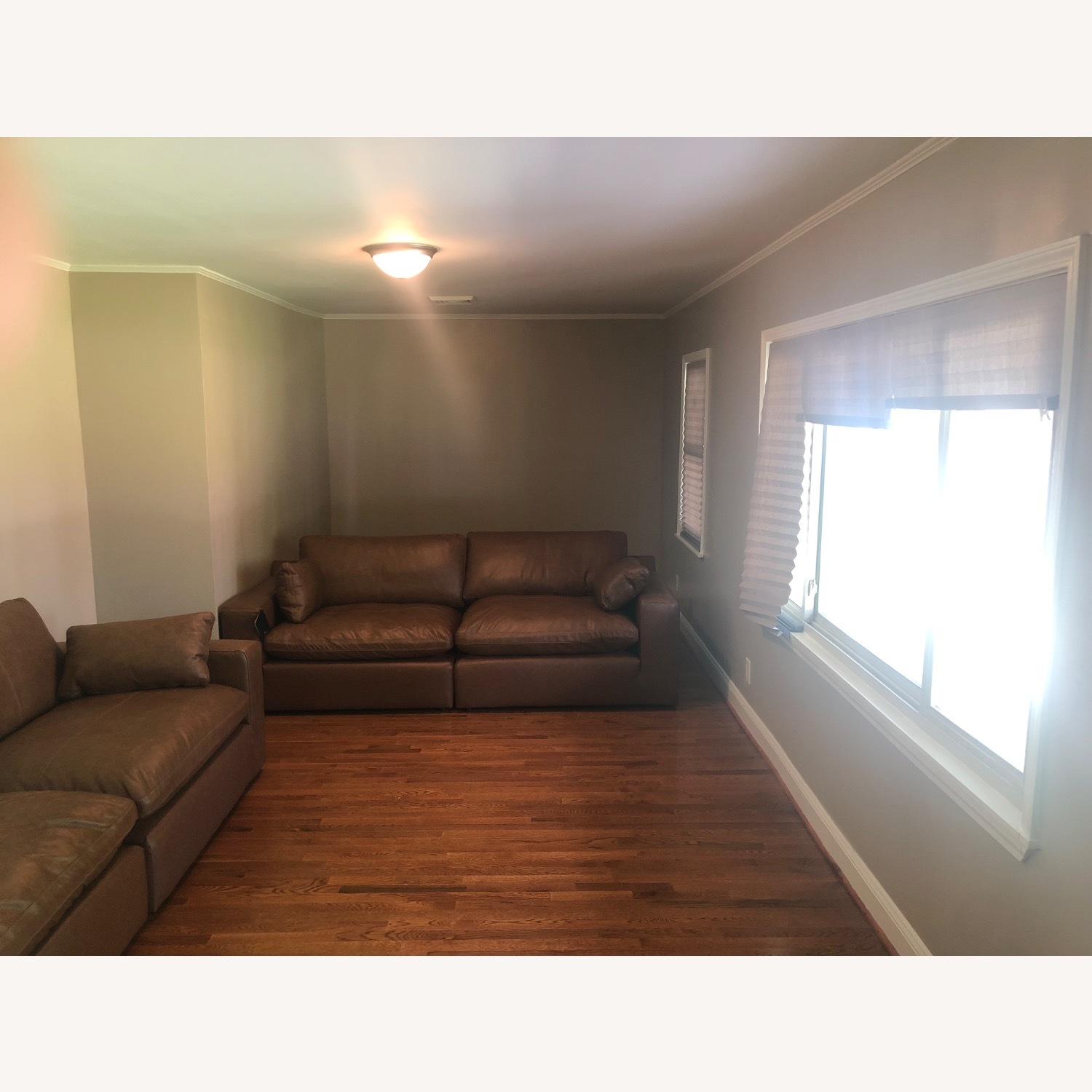 Ashley Furniture Emilia Leather 2 Piece Sectional - image-2