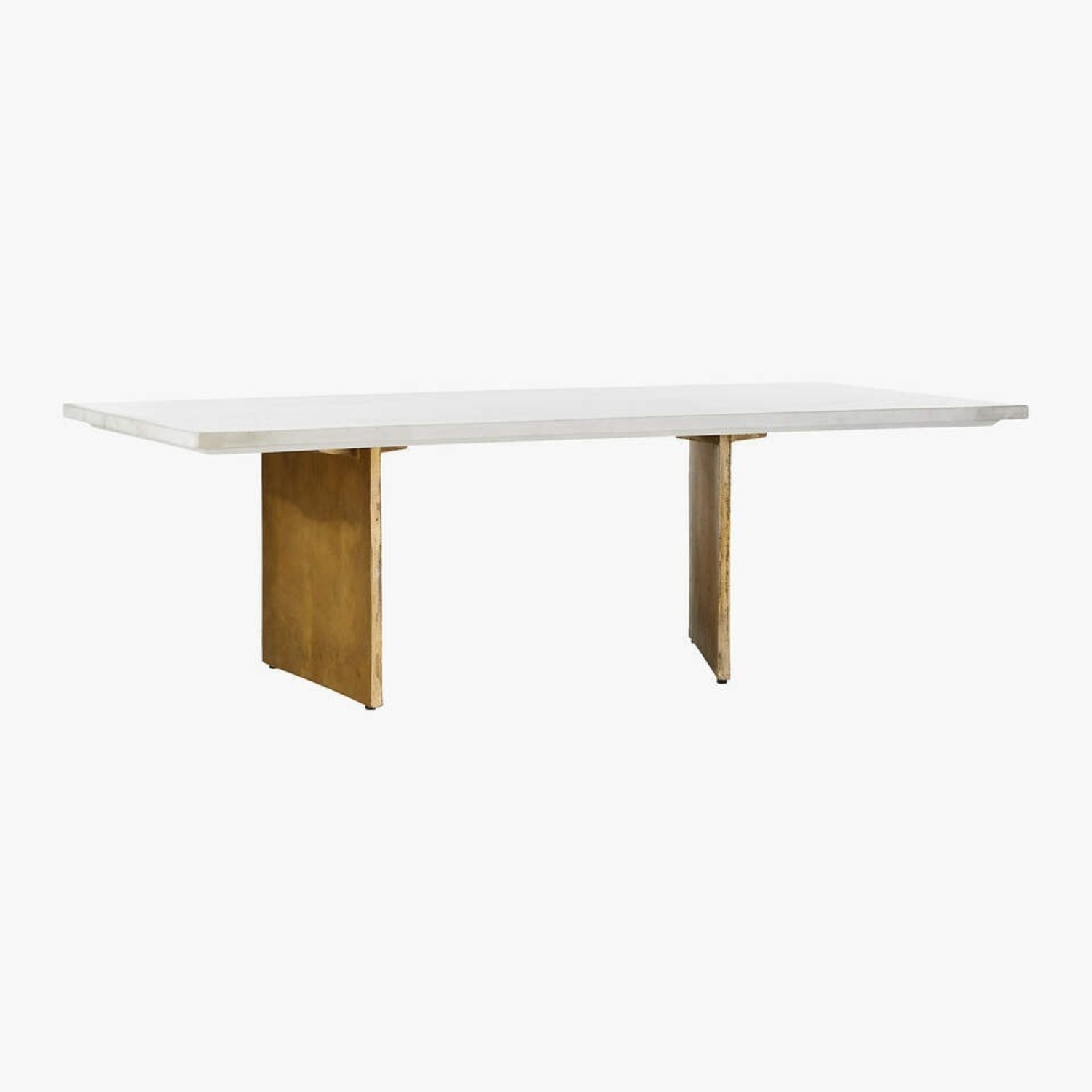 CB2 Oblique Marble Coffee Table - image-5