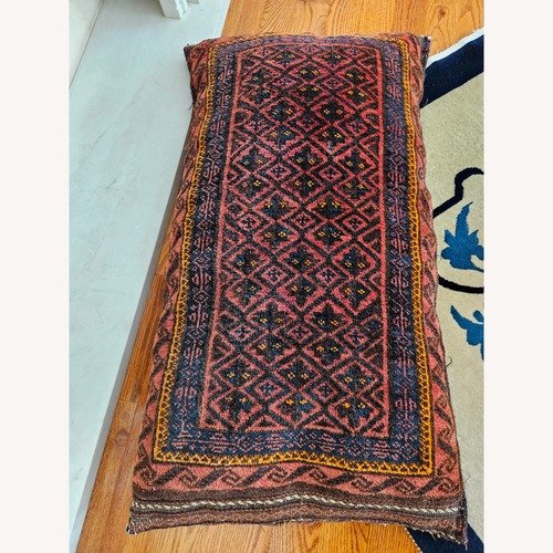 Used Antique Authentic Persian Baluchi Pillow for sale on AptDeco