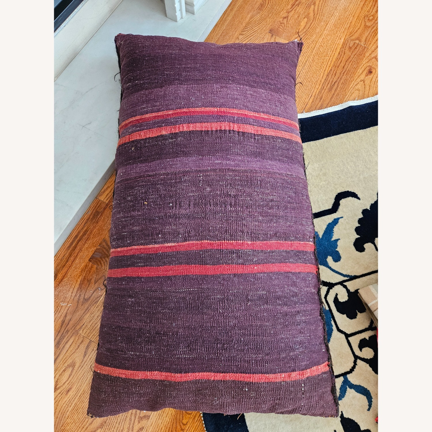 Antique Authentic Persian Baluchi Pillow - image-6