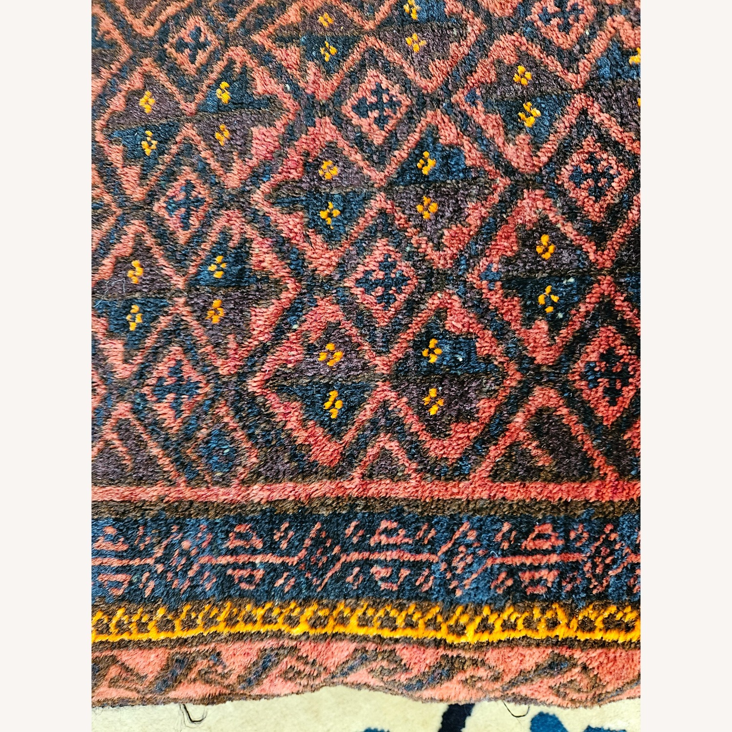 Antique Authentic Persian Baluchi Pillow - image-5