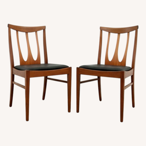 Used 2 Vintage Mid Century Modern  G Plan Dining Chairs for sale on AptDeco