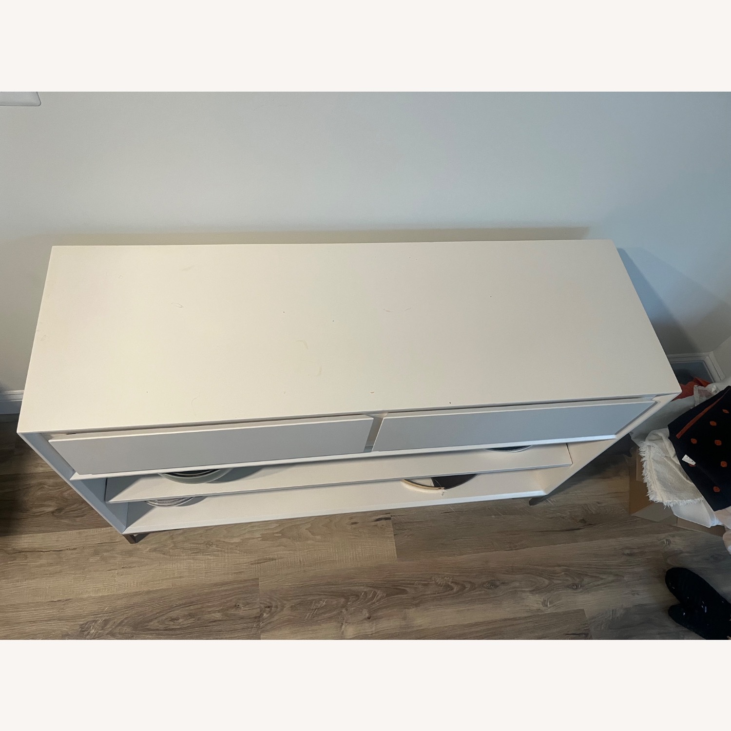 West Elm White Sideboard - image-5