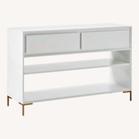 West Elm White Sideboard