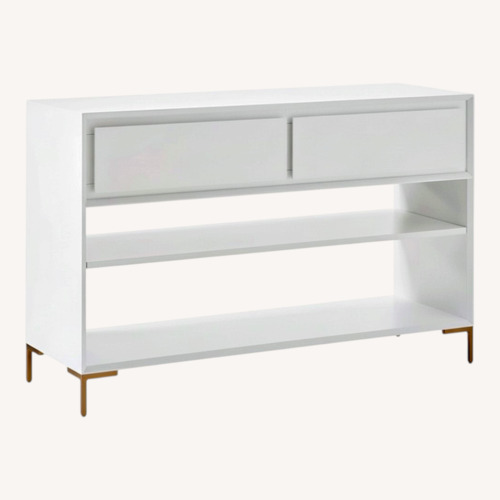 Used West Elm White Sideboard for sale on AptDeco