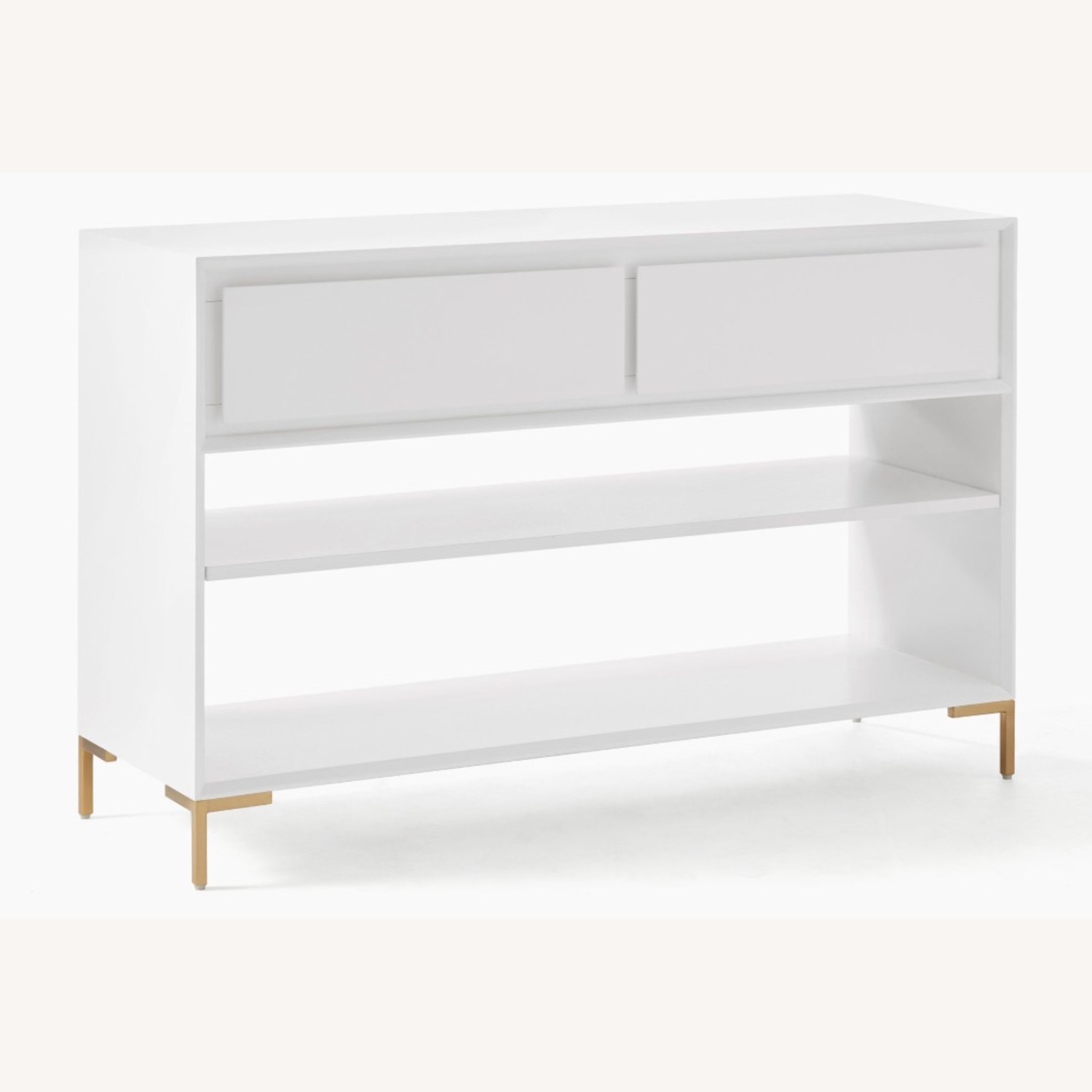 West Elm White Sideboard - image-1