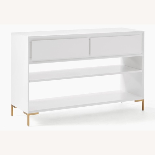Used West Elm White Sideboard for sale on AptDeco