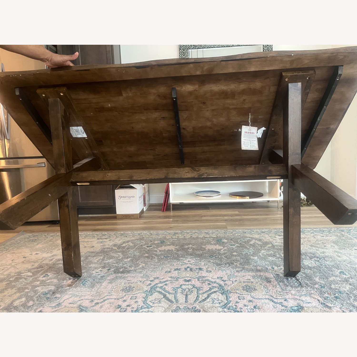 Coaster Fine Furniture Dark Brown Dining Table - image-3