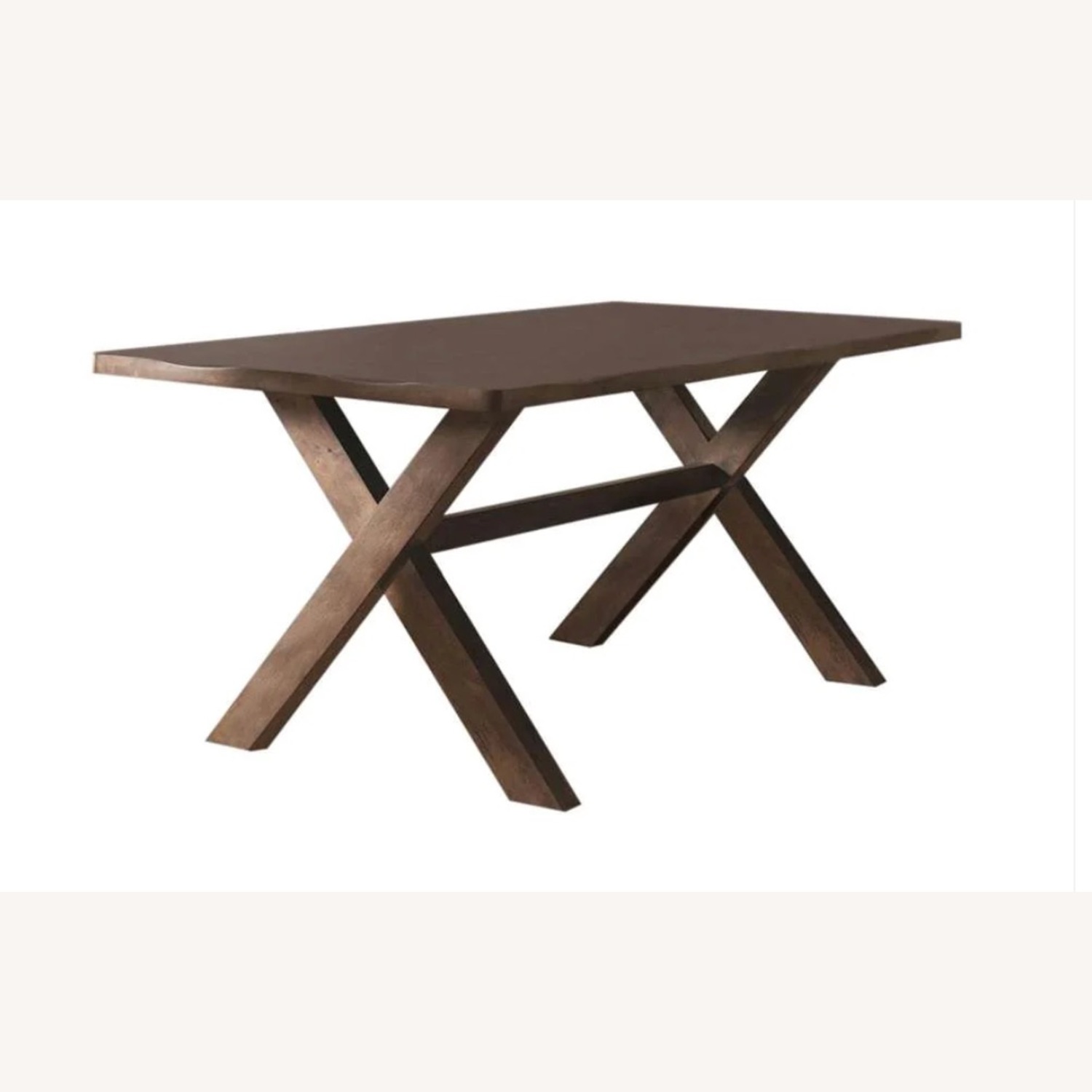 Coaster Fine Furniture Dark Brown Dining Table - image-1